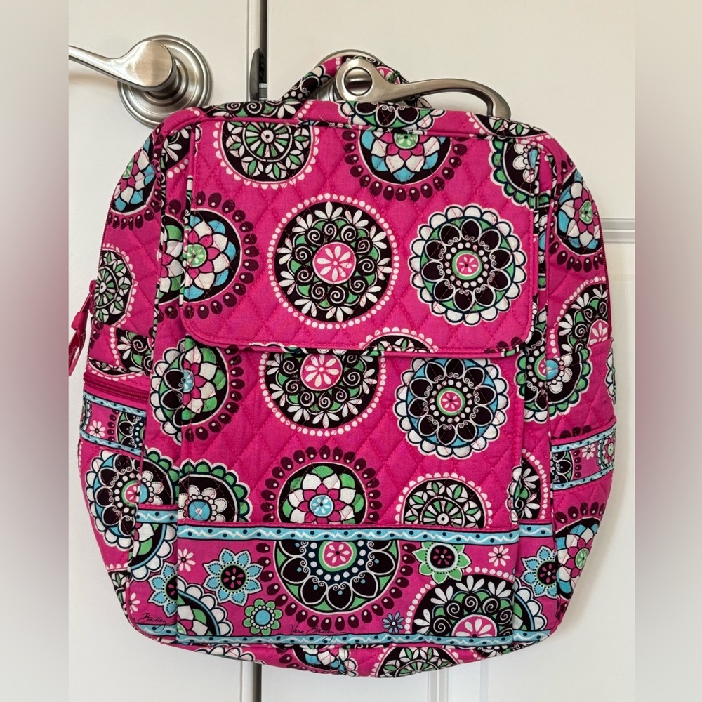 NWT Vera Bradley Vintage Cupcakes Pink backpack
